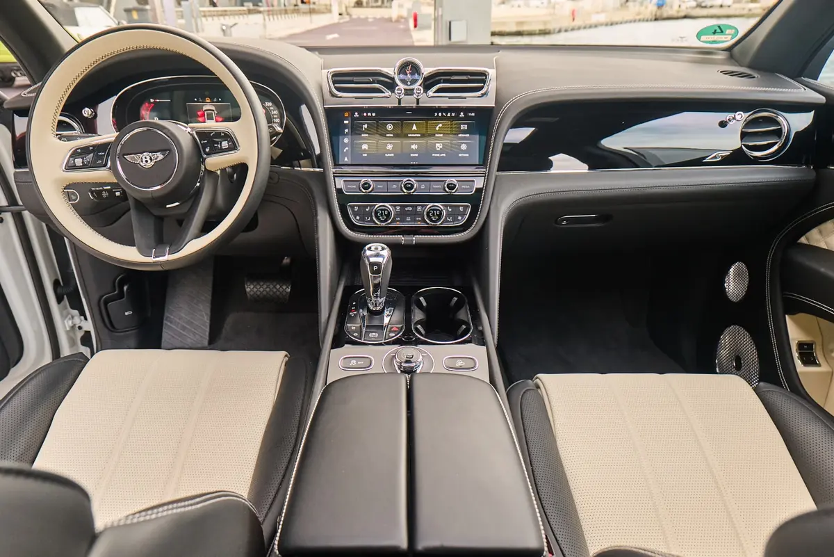 Bentley Bentayga V8-S 2024, dashboard — Rome Luxury Cars, Rome. Bentley Bentayga V8-S in Rome Renting the 2024 Bentley Bentayga V8-S in Rome provides a…