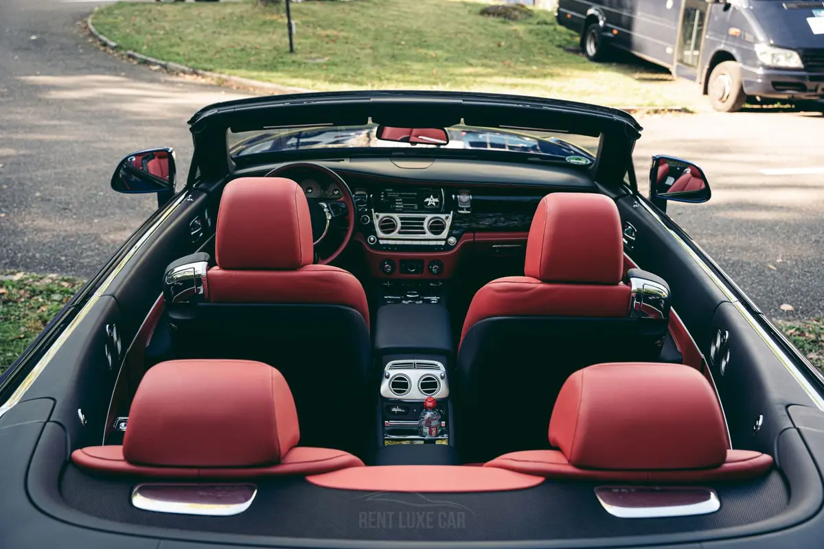Rolls-Royce Dawn 2022, dashboard — Rome Luxury Cars, Rome. Rolls-Royce Dawn in Rome Renting the 2022 Rolls-Royce Dawn in Rome provides an exact…